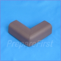 Cushion - BROWN - Adhesive - 1 INCH TALL - Corner